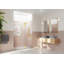 Halo 58 in. x 78 in. Frameless Glass Hinge Shower Door-845156947