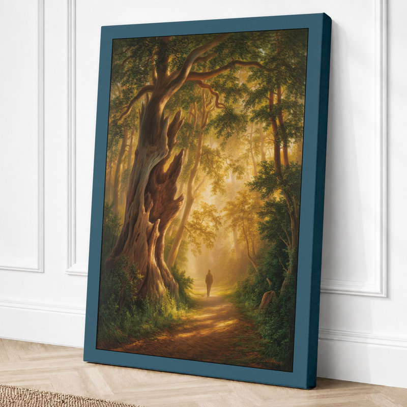Print, 36x24 - 91.4 x 61.0 cm, Teal Border