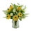 Faux Floral Arrangement with Daisies, Heather and Lilacs
