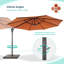 Parasol en porte-à-faux 11 pi Danasha-943911819