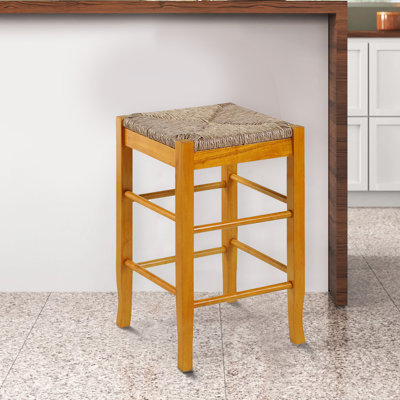 Tabouret en bois massif