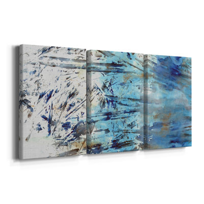 Waters Edge II - Toile tendue avec châssis de qualité supérieure - Prêt à être accroché