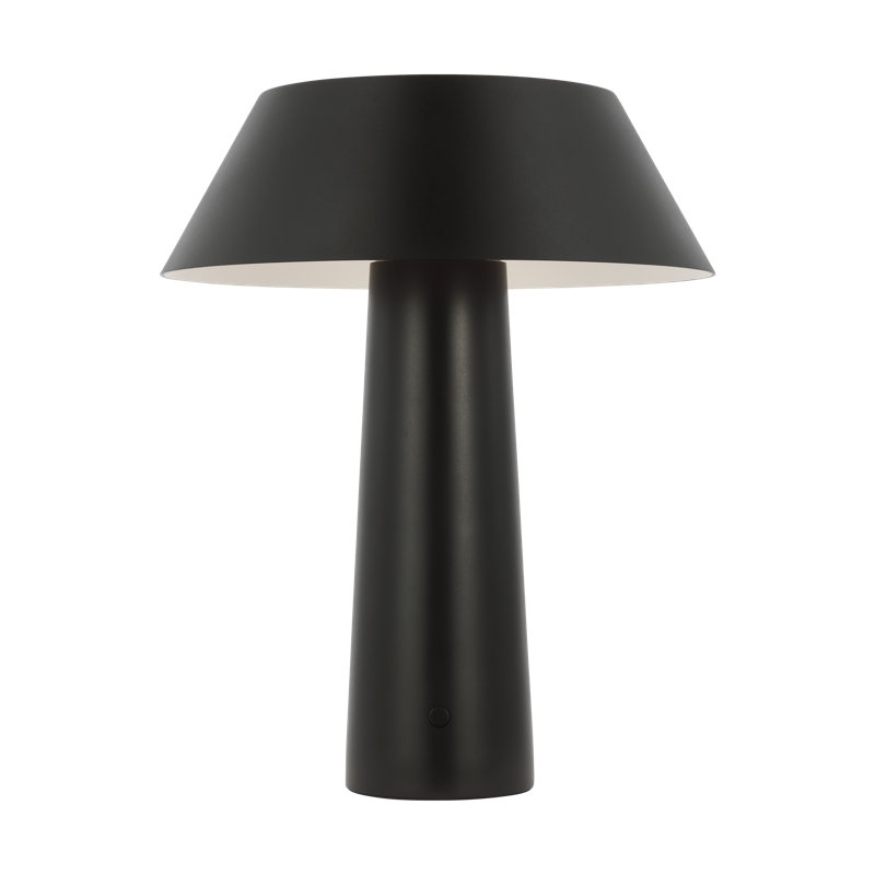 Sesa Accent Rechargeable Table Lamp, Black