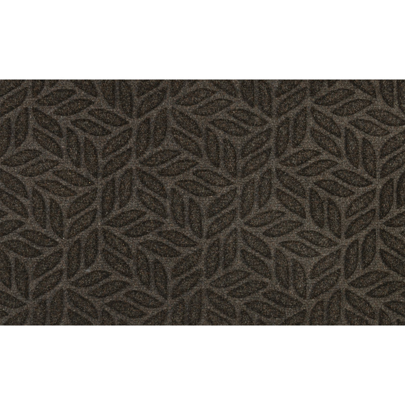 Non-Slip Christmas Indoor Doormat, Rectangular 45 x 75cm, Dark Brown