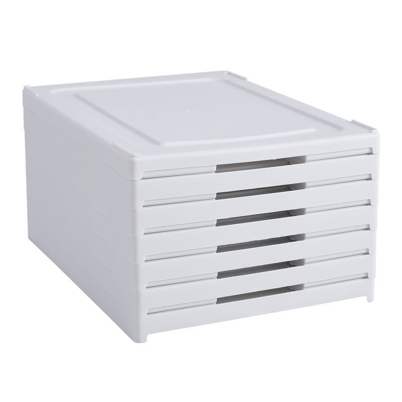 Meloon 6 Pair Stackable Shoe Storage Box