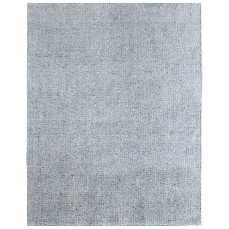 Tapis moderne Dhruv, Blue, Rectangle 9 pi x 12 pi