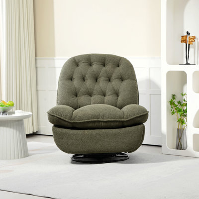 Fauteuil inclinable pivotant à 360 ° Chenille