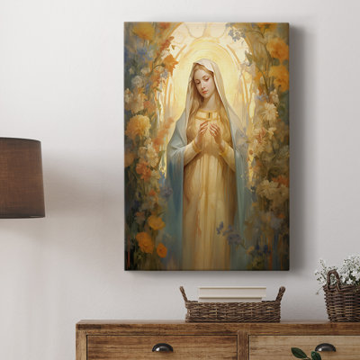 Série Religious LXI - Toile tendue avec châssis de qualité supérieure - Prêt à être accroché