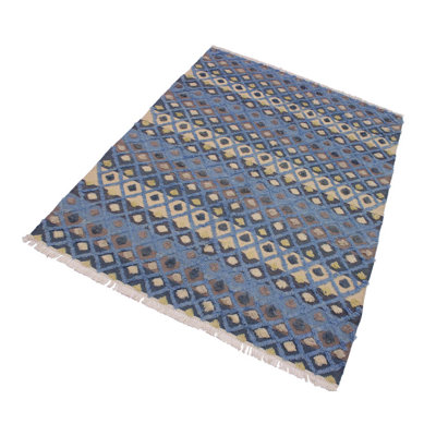 Madesen Wool Geometric Indoor Rug