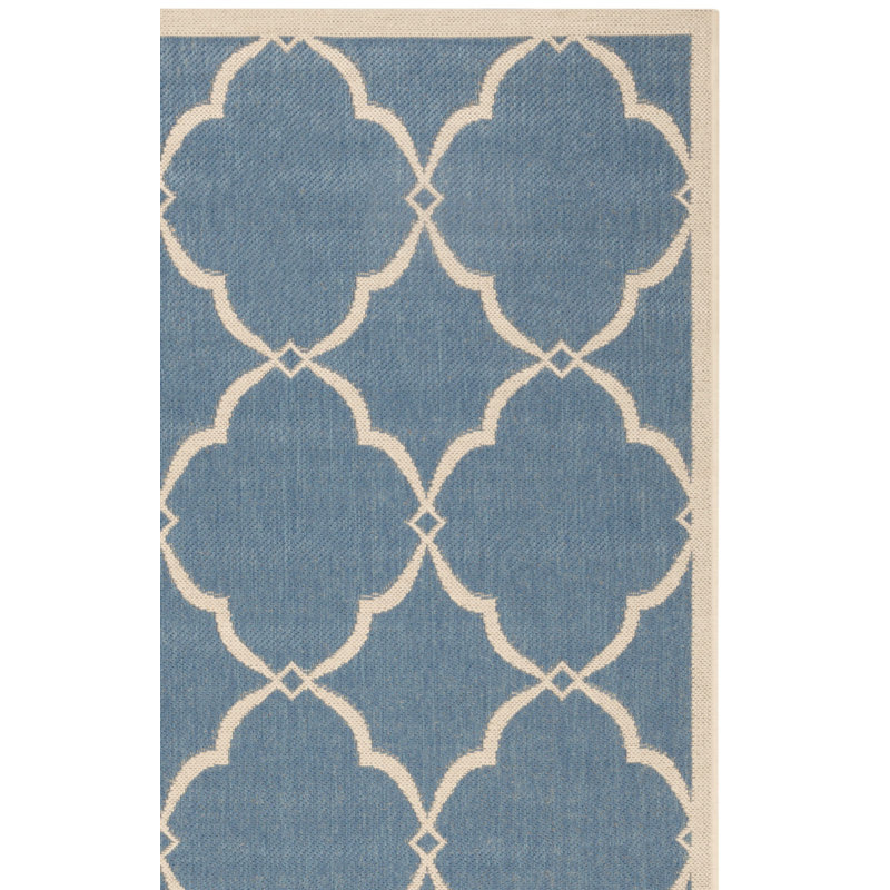 Croker Performance Abstract Indoor/Outdoor Area Rug, Rectangle 5'3" x 7'6"