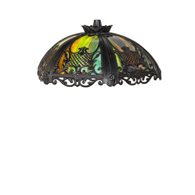18" Wide Lattice Filigree Shade
