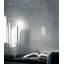 Eris Gray 7.75" x 23.38" Decorated Glass Tile