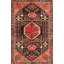 Tapis noir/rouge/beige traditionnel Zakaryan-520686670