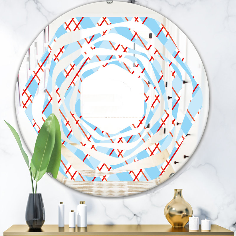 Miroir mural Whirl, H 31,5 po x l po