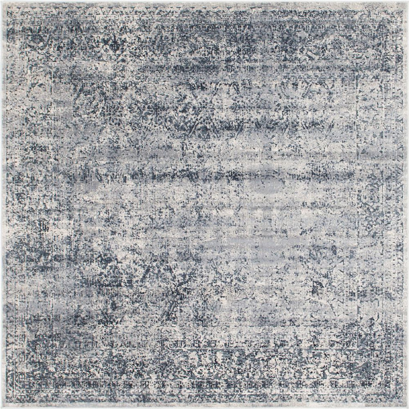 Parrado Ikat Indoor Rug, Square 7'