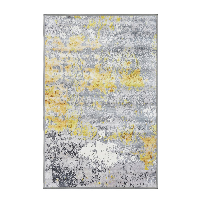 Tapis abstrait gris, Rectangle 8 pi x 12 pi