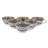 Meritage Otis 6 Piece 27 Ounce Stoneware Soup Bowl with Handle Set in Cobalt-94455246