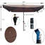 Parasol de table pour le marché extérieur 10 x 6,5 pi-1598387693