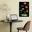 Lanternes, paysage contemporain abstrait, reproduction d'art murale-1385515611