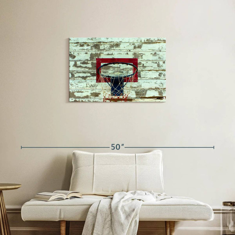 Panier de basketball Sirci, H 20 po x l 30 po