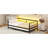 Metal Daybed With LED And Adjustable Trundle, Pop Up Trundle-2077733911