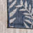 Mechling Nevis Palm Frond Navy/Ivory Indoor/Outdoor Rug-820601422