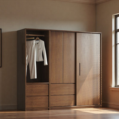 Retro And Simple Wardrobe