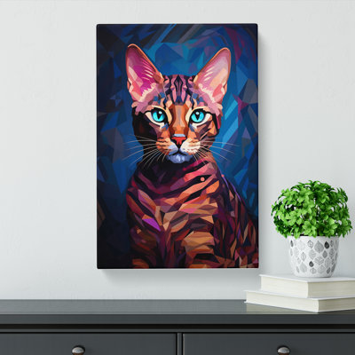 Bengal Cat Futurism No.3 - Print