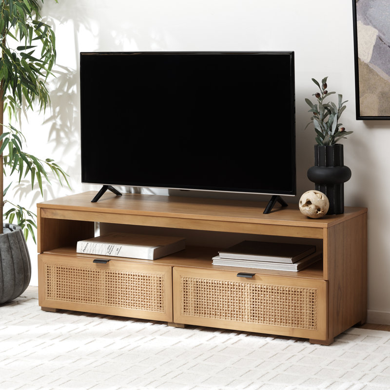 Crédence de rangement l 47,5 po Aafi, Naturel