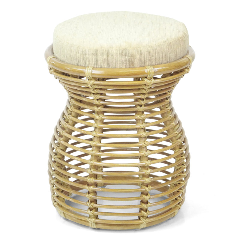 Tabouret de coiffeuse Adero, Naturel