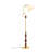 Medieval-style metal, fabric and wood floor lamp-1054507478-1054507476