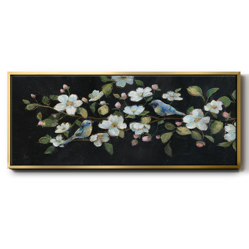 Evening Duet- Framed Canvas