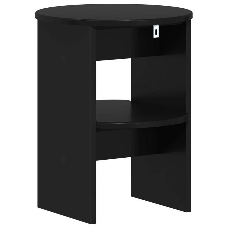 End Table, Black, 1