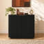 Buffet cannelé avec plateau en faux marbre-1858429097-1858429102