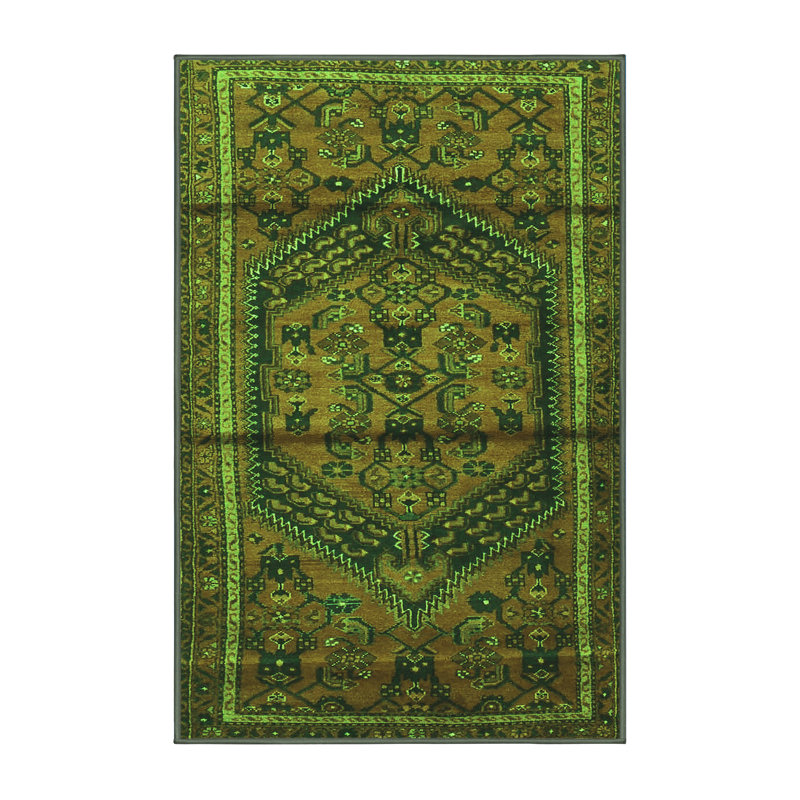 Washable Oriental Indoor Rug, Rectangle 8' x 10'