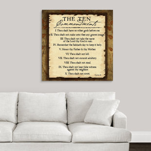 " Ten Commandments " by Jennifer Pugh