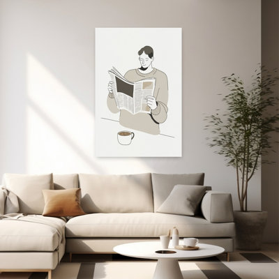 Art mural contemporain Morning