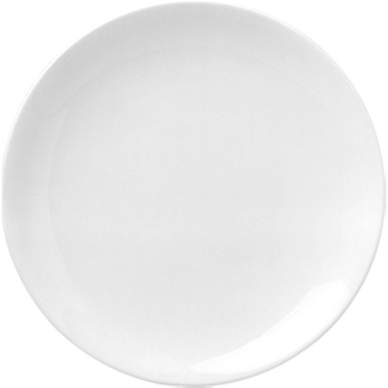 Andrea Dinner Plate, White