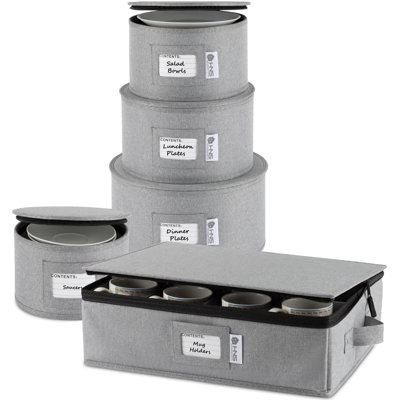 Hard Shell China Storage 5 Piece Set