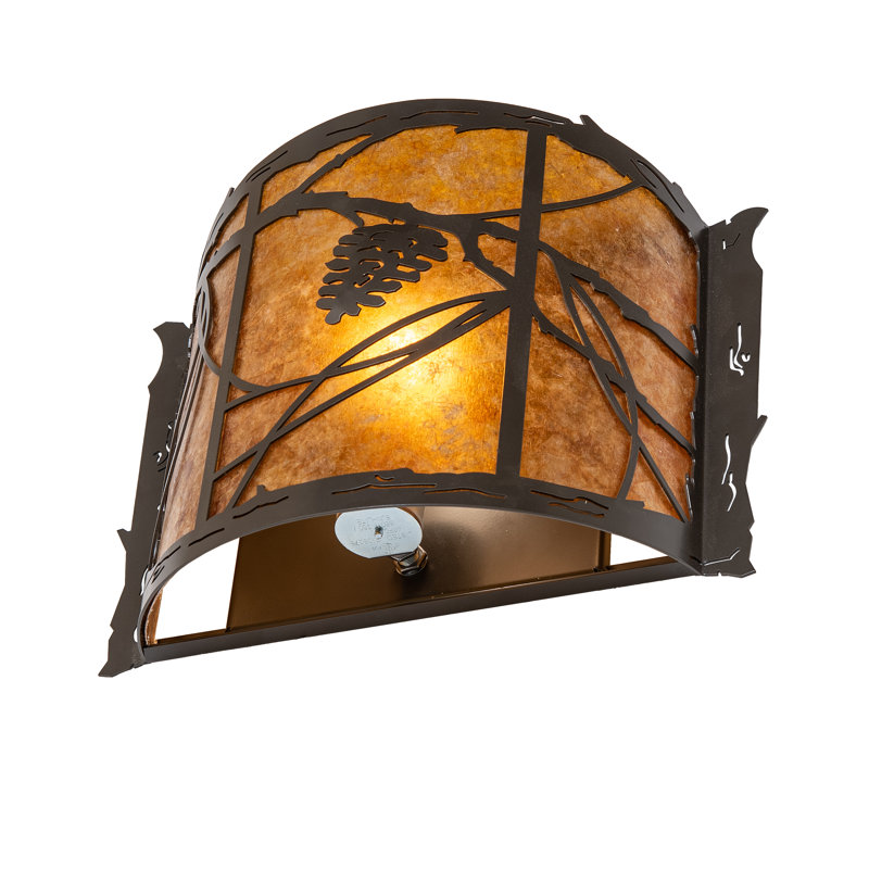 1 - Light Flush Mounted Sconce