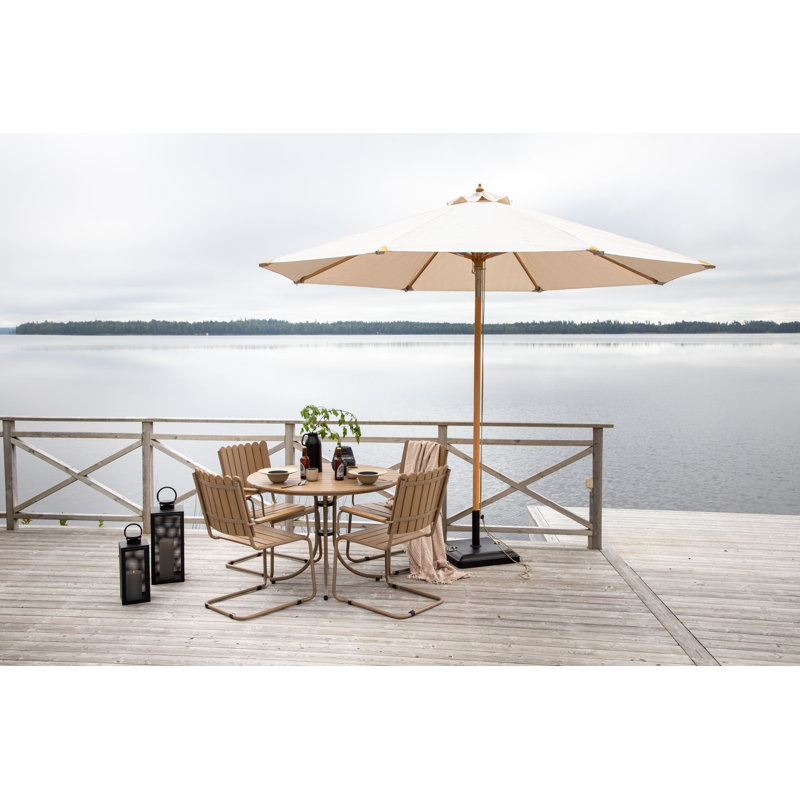 Hadassah 258cm Tilt Parasol, White