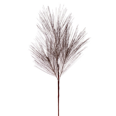 24" Metallic Pine Needle Spray
