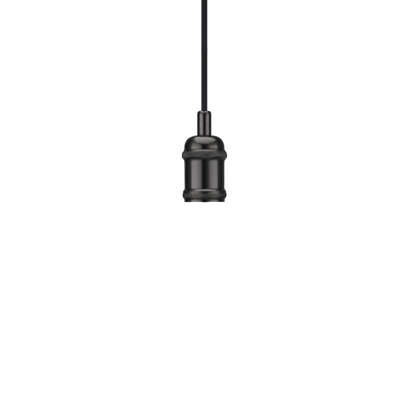 Hailes - Light Bulb Pendant, Black