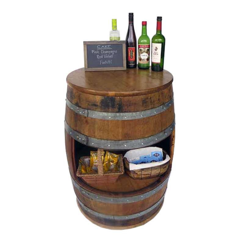 27'' Solid Wood Bar Cabinet