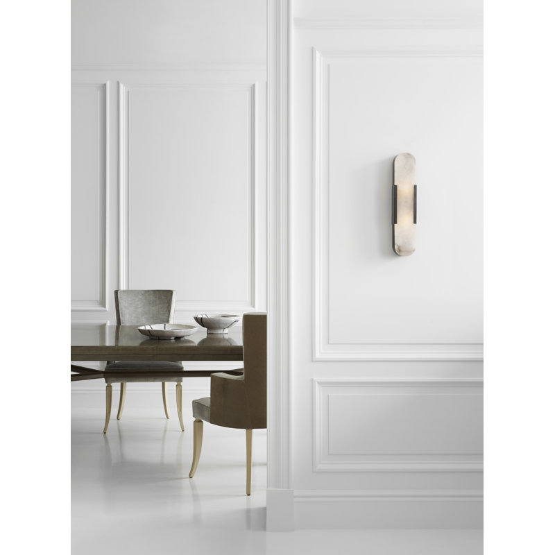 Kelly Wearstler Melange Elongated Sconce, Polished Nickel