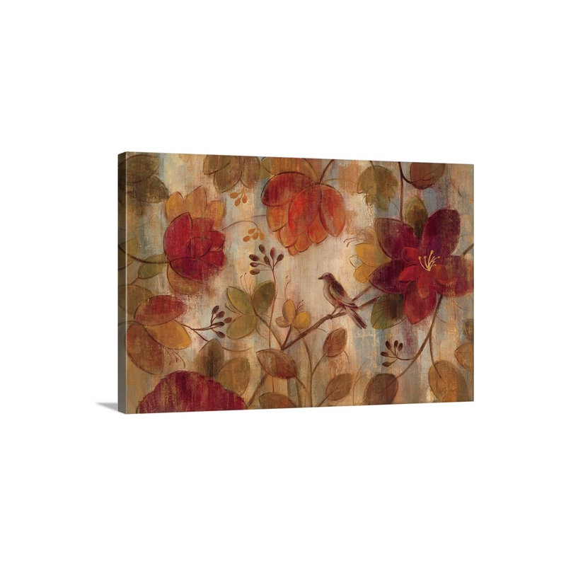 «Exotic Garden» par Aniessa, reproduction d'art, H 20 po x l 30 po x P 1,5 po, Toile