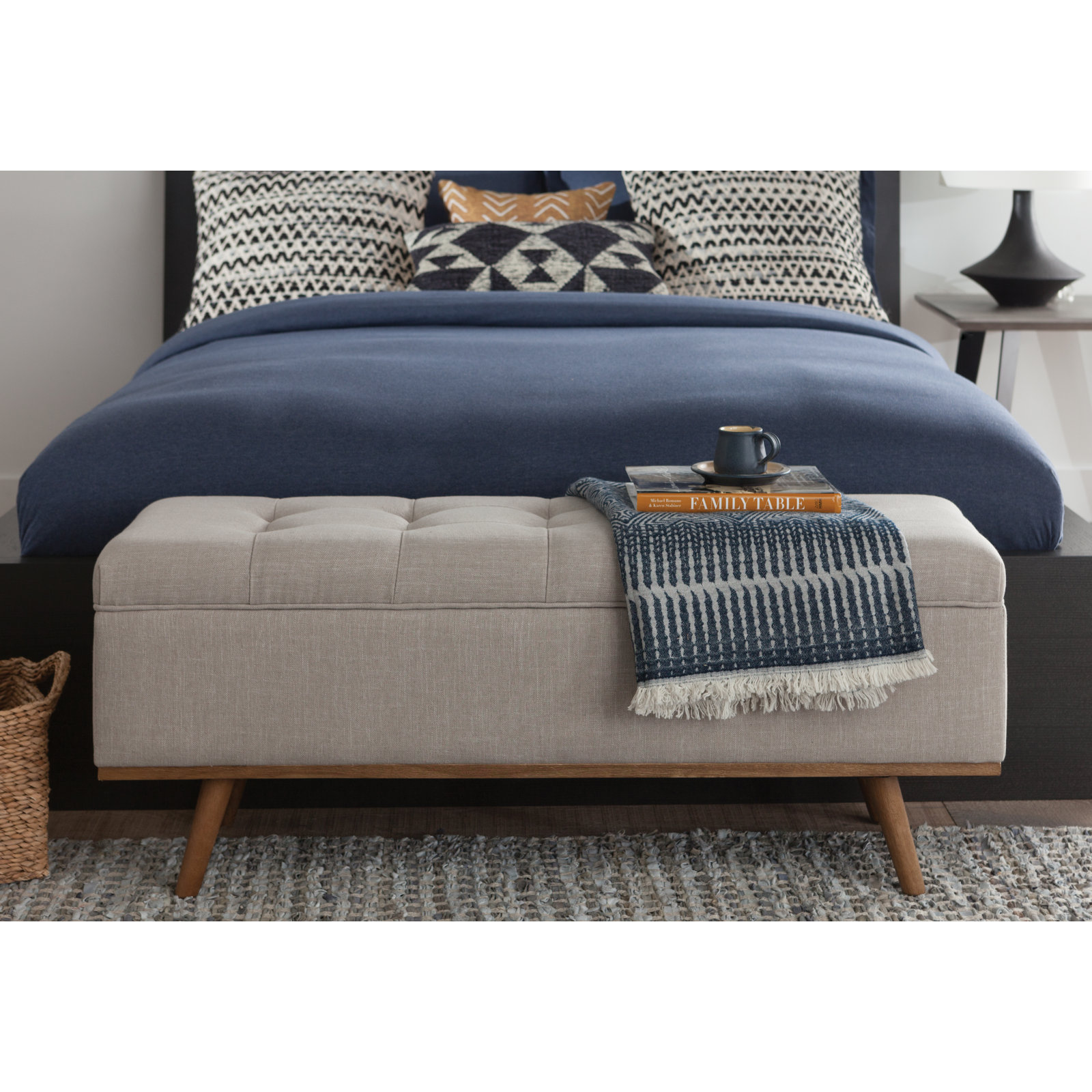 Karr 46" Entryway Bench