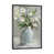 Toile encadrée de bois rustique foncé sélectionné