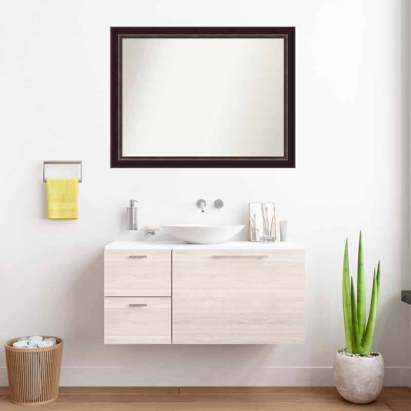 Roree Solid Wood Frame Mirror, 29.25" x 38.25"