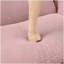 Repose-pieds Lucas - polyester - rose-737119585
